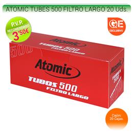 ATOMIC TUBES 500 LONG 20 Uds. TG500XL