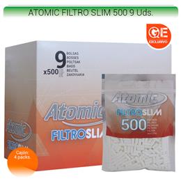 ATOMIC FILTROS SLIM 500 9 Uds. 01.63003