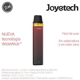 JOYETECH WIDEWICK POD KIT RED 1 Ud.