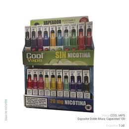 COOL VAPS EXPOSITOR GRANDE 100 VACIO 1 Ud.