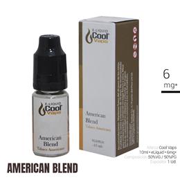 COOL VAPS E-LIQUID AMERICAN BLEND 06 mg 10 ml 1 Ud. CVP026