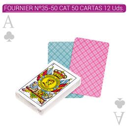 FOURNIER Nº35-50  CAT. 50 CARTAS 12 Uds. 20996
