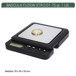 BASCULA FUZION XTR 0.01/75 Gr. BLACK 1 Ud. 10162 [ XTR-75 ]