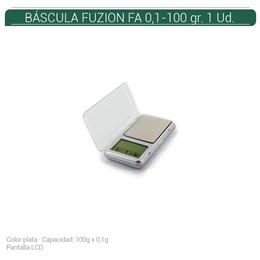 BASCULA FUZION FA 0.01/100 Gr. SILVER 1 Ud. 10022