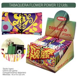 BOLSA ATOMIC TABACO FLOWER POWER 12 Uds. 04.05508