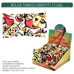 BOLSA ATOMIC TABACO GRAFFITI 12 Uds. 04.05510