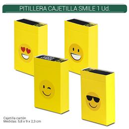 PITILLERA CAJETILLA CARTON SMILE 1 Ud. IAG.17017