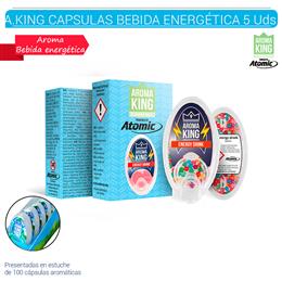 AROMA KING CAPSULAS PACK 100 AROMA ENERGY DRINK 5 Uds. 01.70525
