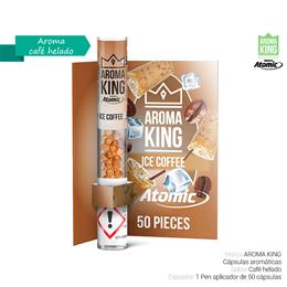 AROMA KING CAPSULAS PACK 50 AROMA ICE COFFEE APLICADOR 1 Ud. 01.70608