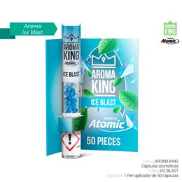 AROMA KING CAPSULAS PACK 50 AROMA ICE BLAST APLICADOR 1 Ud. 01.70602