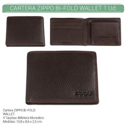 ZIPPO CARTERA BI-FOLD WALLET BROWN 1 Ud. 2006028