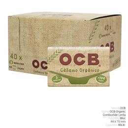 OCB BLOC 300 ORGANIC 40 Lib.