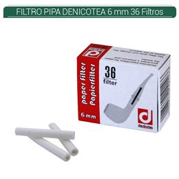 FILTRO PIPA DENICOTEA 6 mm. 36 Filtros