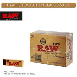 RAW FILTROS CARTON CLASSIC 50 Lib.