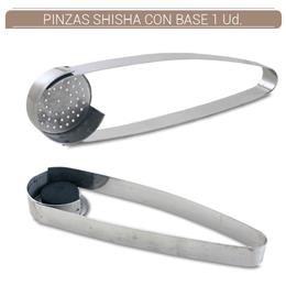 PINZAS SHISHA CON BASE 1 Ud. 01.23017