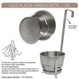 CAZO SHISHA ALADIN CARBON METAL 1 Ud. B300