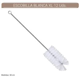 ESCOBILLA SHISHA BLANCA XL 12 Uds. 01.23035