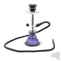 SHISHA 25 cm. 1 Mang. TECNO NEGRA 1 Ud. 02.30777