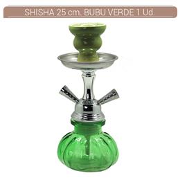 SHISHA 25 cm.2 Mang. BUBU VERDE 1 Ud. 82.30664