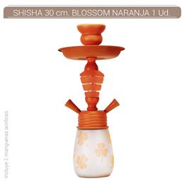 SHISHA 30 cm. 2 Mang. BLOSSOM NARANJA1 Ud. 02.30758