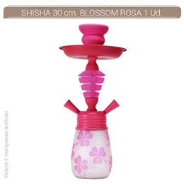 SHISHA 30 cm. 2 Mang. BLOSSOM ROSA 1 Ud. 02.30759