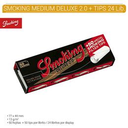 SMOKING MEDIUM DELUXE 2.0 + TIPS 24 Lib.