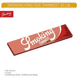 SMOKING KING SIZE THINNEST 50 Lib.