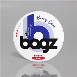 BAGZ NICOTINE 22 SACS BERRY COOL 16 mg/m 5 Uds. BAGZ-04