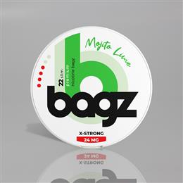 BAGZ NICOTINE 22 SACS MOJITO LIMA 24 mg/m 5 Uds. BAGZ-08