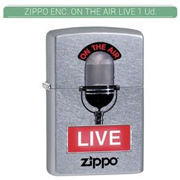 ZIPPO ENC. ON THE AIR LIVE 1 Ud. 60002556