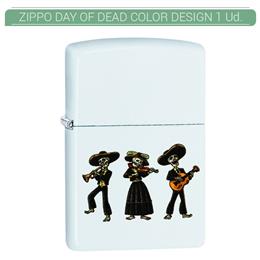 ZIPPO ENC. DAY OF DEAD COLOR DESIGN 1 Ud. 60004355