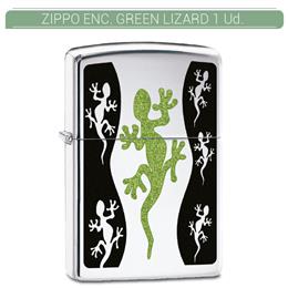ZIPPO ENC. GREEN LIZARD 1 Ud. 60000616
