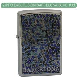 ZIPPO ENC. FUZION BARCELONA BLUE 1 Ud. 60001828