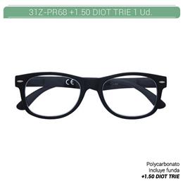 ZIPPO READING GLASSES +1.50 DIOT TRIE BLACK 1 Ud. 31Z-PR68-150 [2006746]