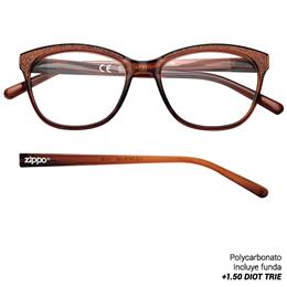 ZIPPO READING GLASSES +1.50 DIOT TRIE 1 Ud. 31Z-PR79-150