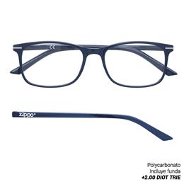 ZIPPO READING GLASSES +2.00 DIOT TRIE 1 Ud. 31Z-B24-BLU200