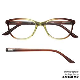 ZIPPO READING GLASSES +2.00 DIOT TRIE 1 Ud. 31Z-PR98-200