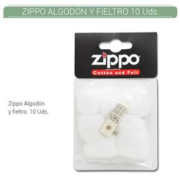 ZIPPO ALGODON + FIELTRO 10 Uds. 60001232