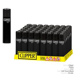 CLIPPER CP11 SOFT TOUCH ALL BLACK 48 Uds.