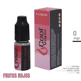 COOL VAPS E-LIQUID FRUTOS ROJOS 00 mg 10 ml 1 Ud. CVP018