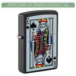ZIPPO ENC. ZIPPO KING OF SPADES DESIGN 1 Ud. 60006516