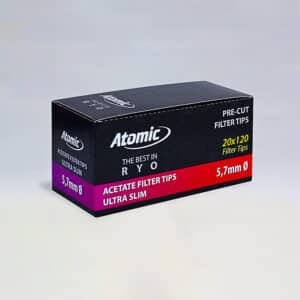 ATOMIC FILTROS TIPS PRECORTADO 20 Uds. 01.63200