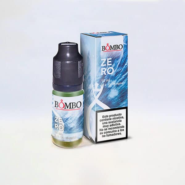 BOMBO E-LIQUID ZERO 00 mg 10 ml 1 Ud.