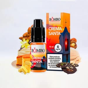 BOMBO E-LIQUID CREMASANTA 00 mg 10 ml 1 Ud.