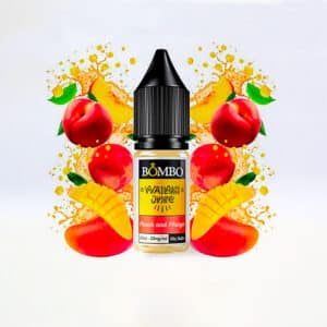 BOMBO NIC SALTS PEACH & MANGO WAILANI JUICE 20 mg 10 ml 1 Ud.