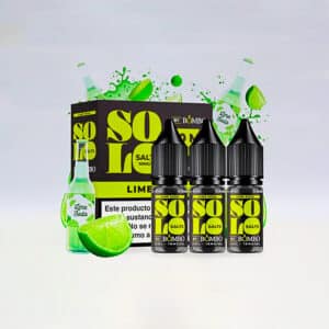 BOMBO SOLO SALTS LIME SODA 10 mg 10 ml 3 Uds.