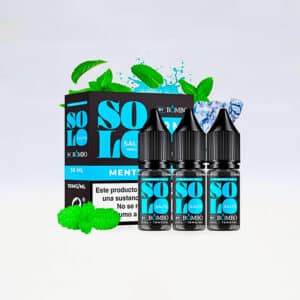 BOMBO SOLO SALTS MENTHOL ICE 10 mg 10 ml 3 Uds.