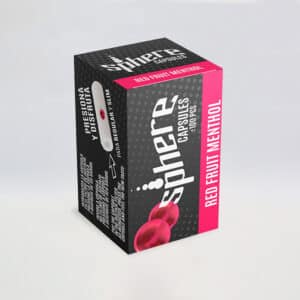 SPHERE 100 CAPSULAS AROMA RED FRUIT MENTHOL 12 Uds.