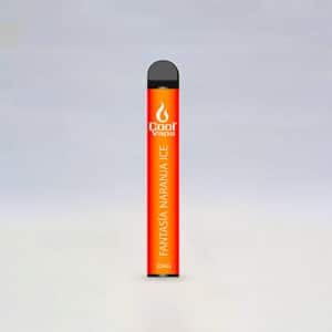 COOL VAPS AROMA FANTASIA NARANJA ICE DESECHABLE 700 PUFF 20mg 1 Ud.