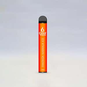 COOL VAPS AROMA FANTASIA NARANJA ICE DESECHABLE 700 PUFF 00mg 1 Ud.